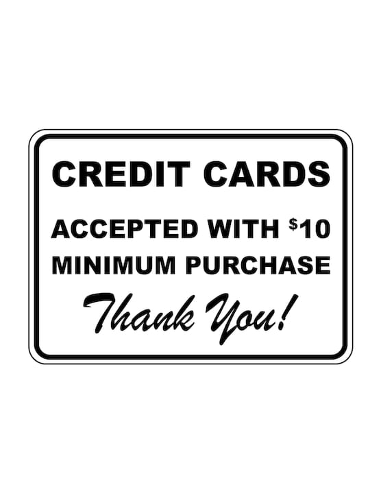 Credit Card Minimum
